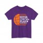 Never Underestimate A Girl Who Plays Basketball Shirt, Basketball Women T-shirt