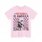 No Kings In America Since 1776 American Flag Independence Day Vintage Shirt