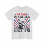 No Kings In America Since 1776 American Flag Independence Day Vintage Shirt