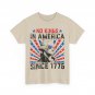 No Kings In America Since 1776 American Flag Independence Day Vintage Shirt