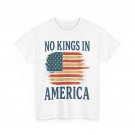 No Kings In America USA Flag T-Shirt, Liberty Freedom Shirt