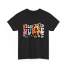 Nurse Week Shirt, Groovy RN Registered Nurse Week Nursing Stethoscope T-Shirt