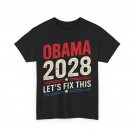 Obama 2028 T-shirt, Obama Patriotic 2028 Political Protest Rally T-Shirt