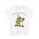 Off to Actively Monitor Funny Shirt, Frog Scooter Teacher Test Day Shirt Off to Actively Monitor Funny Shirt, Frog Scooter Teacher Test Day Shirt