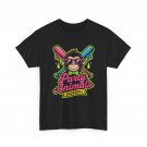 Party Animals Shirt, Ice Cream Drip Baseball Monkey Funny Meme Shirt