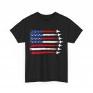 Patriotic Red White Blue American Flag Fighter Jets 4th of July T-Shirt Patriotic Red White Blue American Flag Fighter Jets 4th of July T-Shirt