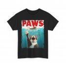 PAWS Parody Cat Mouse Humorous Cat Chasing Mouse Kitten T-Shirt