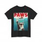 PAWS Parody Cat Mouse Humorous Cat Chasing Mouse Kitten T-Shirt