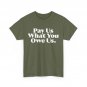 Pay Us What You Owe Us Shirt, WNBPA T-Shirt