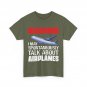 Pilot T-Shirt, I May Talk About Airplanes Aviation Airplane Lovers Shirt