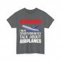 Pilot T-Shirt, I May Talk About Airplanes Aviation Airplane Lovers Shirt