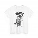 Raccoon Cowboy T-shirt, Raccoon Animals Lovers Western Women Men Shirt