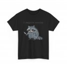 Raccoon Shirt, I Require Snacks Raccoon Women Men T-Shirt