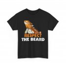 Respect the Beard Bearded Dragon Reptiles Lovers Women Men T-Shirt