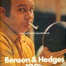 1972 BENSON & HEDGES 100's MAGAZINE AD  (47)