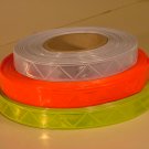 Reflective Yellow PVC Sew On Tape 1" x 30ft