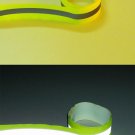 Reflective 2" LimeYellow Vest Trim 2" x 30ft