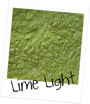 Mineral Makeup Eye Shadow Sample  Lime Light