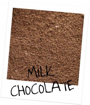 Mineral Makeup Eye Shadow Milk Chocolate 5 Gram Jar