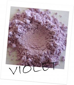 Mineral Makeup Eye Shadow Violet 5 Gram Jar