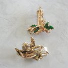 2 Brooches Pins Holiday Christmas Jewelry Candle & Angel Vintage 1970s 1990s 2 Brooches Pins Holiday Christmas Jewelry Candle & Angel Vintage 1970s 1990s