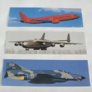 3 Airplane Book Marks Page Markers Phantom Boeing 737 Antonov 225 3 Airplane Book Marks Page Markers Phantom Boeing 737 Antonov 225