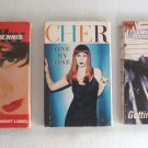 6 Single Music Cassettes Brandy Cher Will Smith Ashford & Simpson Cathy Dennis Babyface