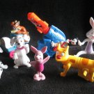 7 Collectible Toys Warner Bros. Animaniacs Wakko Jakko CatDog 101 Dalmations Tigger