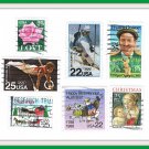 7 Mixed United States USA Commemorative Collector Postage Stamps 1988 Vintage 7 Mixed United States USA Commemorative Collector Postage Stamps 1988 Vintage