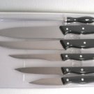 7 Piece Cutlery Set with Cutting Board Omaha Steaks Knife Set Knives Stainless Steel Item 8037 7 Piece Cutlery Set with Cutting Board Omaha Steaks Knife Set Knives Stainless Steel Item 8037