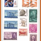 12 Mixed Lot USA United States Postage Stamps Vintage 12 Mixed Lot USA United States Postage Stamps Vintage