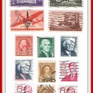 13 Mixed USA United States Postage Stamps Vintage 13 Mixed USA United States Postage Stamps Vintage