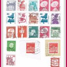 20 Mixed Lot of German Deutsche Bundespost Postage Stamps Vintage 20 Mixed Lot of German Deutsche Bundespost Postage Stamps Vintage