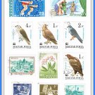 26 Mixed Magyar Posta Hungary Postage Stamps 1963-1983 Vintage