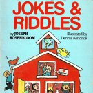 696 Silly School Jokes & Riddles By Joseph Rosenbloom Paperback Book Vintage 1986