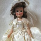 1930's Antique Doll Wearing Fancy Wedding Dress with Veil 1930's Antique Doll Wearing Fancy Wedding Dress with Veil
