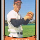 1988 Dave McNally #38 Pacific Baseball Legends Trading Card