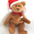 1997 Teddy Holiday Bear Ty Beanie Baby 4th Generation Tag Christmas Retired