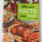 2000 Useful Facts About Food No. 24 Culinary Arts Institute Chicago Paperback Book Vintage 1969