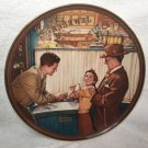 A Time to Keep Norman Rockwell Porcelain Collectors Plate Vintage 1989