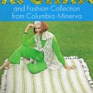 Afghan and Fashion Collection From Columbia Minerva No. 776 Knit Crochet Vintage Book 1970