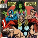 Avengers Vol. 1 No. 308 October Marvel Comic Book Vintage 1989 Avengers Vol. 1 No. 308 October Marvel Comic Book Vintage 1989