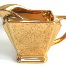 Fancy Antique Hand Decorated 24KT Gold Porcelain Creamer Vintage Fancy Antique Hand Decorated 24KT Gold Porcelain Creamer Vintage