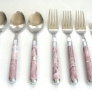 Flatware Mixed 21 Pieces Forks Knives Spoons Stainless Steel Flatware Mixed 21 Pieces Forks Knives Spoons Stainless Steel