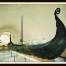 Oslo Norway The Viking Ships Museum Oseberg Ship Postcard Vintage 1950s Oslo Norway The Viking Ships Museum Oseberg Ship Postcard Vintage 1950s