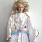 Our Lady of Lourdes Porcelain Doll 15_ Franklin Heirloom Dolls Franklin Mint Hand Painted RARE Our Lady of Lourdes Porcelain Doll 15_ Franklin Heirloom Dolls Franklin Mint Hand Painted RARE