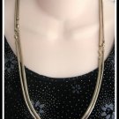 Long 56_ Slinky Gold Necklace Retro Funky Vintage 1960s Jewelry Long 56_ Slinky Gold Necklace Retro Funky Vintage 1960s Jewelry
