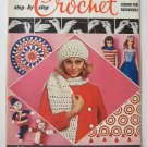 McCall's Crochet with A Step By Step Lesson For Beginners Book 3 Vintage 1969 McCall's Crochet with A Step By Step Lesson For Beginners Book 3 Vintage 1969