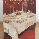 Modern Table Settings in Crochet No. 40 Book Spool Cotton Co. Vintage 1934 Modern Table Settings in Crochet No. 40 Book Spool Cotton Co. Vintage 1934
