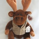 Montgomery The Moose Ty Attic Treasure Retired 1998 Plush Toy Animal